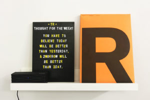 Artwork in Edinburgh office