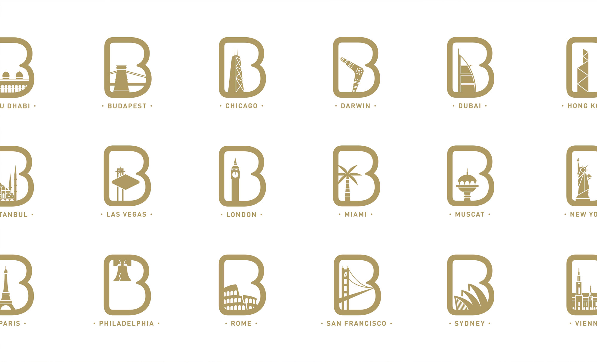 Big Bus Brand Identity icons