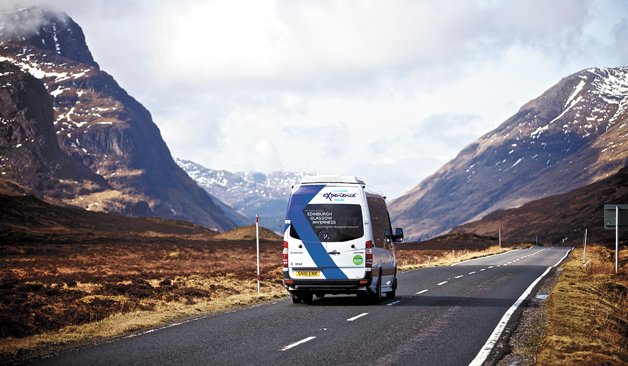 Highland Experience Tours van